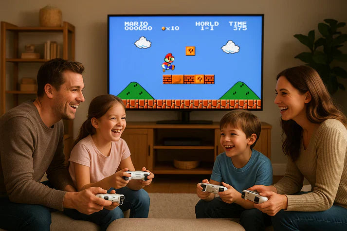 CONSOLA DE VIDEOJUEGOS CON 20000 JUEGOS INCORPORADOS GAME STICK 64 GB